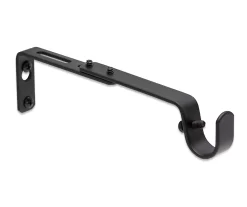 Legacy Black Adjustable Curtain Rod Brackets, 2-Pack 10 Legacy Black Adjustable Curtain Rod Brackets, 2-Pack -Home Decor Store 810524279 3