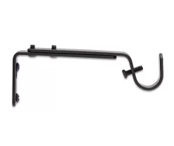 Legacy Black Adjustable Curtain Rod Brackets, 2-Pack 11 Legacy Black Adjustable Curtain Rod Brackets, 2-Pack -Home Decor Store 810524279 4