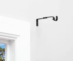 Legacy Black Adjustable Curtain Rod Brackets, 2-Pack 14 Legacy Black Adjustable Curtain Rod Brackets, 2-Pack -Home Decor Store 810524279 7