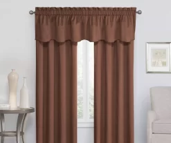 Eclipse Chocolate Canova Room Darkening Thermal Valance