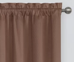 Eclipse Chocolate Canova Room Darkening Thermal Valance 8 Eclipse Chocolate Canova Room Darkening Thermal Valance -Home Decor Store 810525408 4
