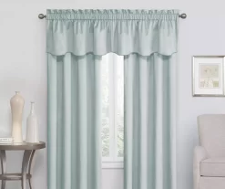 Eclipse Blue Canova Room Darkening Thermal Valance