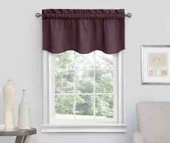 Eclipse Plum Canova Room Darkening Thermal Valance 8 Eclipse Plum Canova Room Darkening Thermal Valance -Home Decor Store 810525424 3