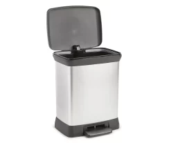 Curver Deco 30-Liter Step-On Wastebasket -Home Decor Store 810525610 2
