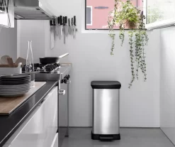 Curver Deco 30-Liter Step-On Wastebasket -Home Decor Store 810525610 21