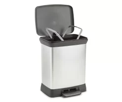 Curver Deco 30-Liter Step-On Wastebasket -Home Decor Store 810525610 3