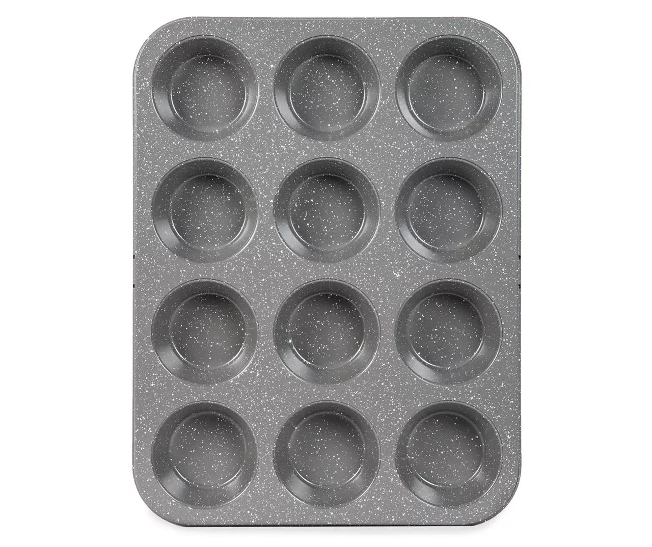 Gray Speckled 12-Cup Muffin Pan 1 Gray Speckled 12-Cup Muffin Pan