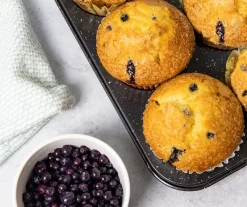 Black Speckled 12-Cup Muffin Pan -Home Decor Store 810526199 3