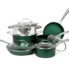 Granitestone Emerald 10-Piece Non-Stick Cookware Set