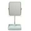 Slate Blue Glaze Square Tray Mirror