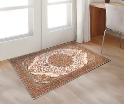 My Magic Carpet Zahara Amber Washable Area Rug -Home Decor Store 810537681 2