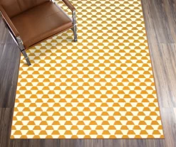 My Magic Carpet Yanis Gold Washable Area Rug -Home Decor Store 810537682 2