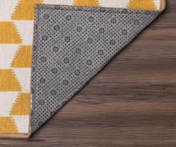 My Magic Carpet Yanis Gold Washable Area Rug -Home Decor Store 810537682 3