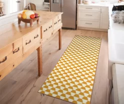 My Magic Carpet Yanis Gold Washable Area Rug -Home Decor Store 810537683 2