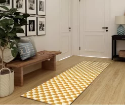 My Magic Carpet Yanis Gold Washable Area Rug -Home Decor Store 810537683 3