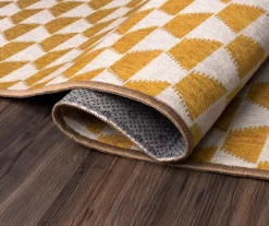 My Magic Carpet Yanis Gold Washable Area Rug -Home Decor Store 810537683 5