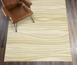 My Magic Carpet Waves Washable Area Rug -Home Decor Store 810537688 2