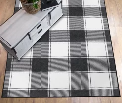 My Magic Carpet Buffalo Plaid Washable Area Rug -Home Decor Store 810537715 2
