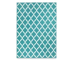 My Magic Carpet Moroccan Trellis Washable Area Rug -Home Decor Store 810537733 1