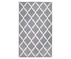 My Magic Carpet Moroccan Trellis Washable Area Rug