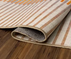 My Magic Carpet Flux Stripe Washable Area Rug -Home Decor Store 810537758 4