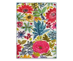 My Magic Carpet Floral Bloom Washable Area Rug -Home Decor Store 810537760 1