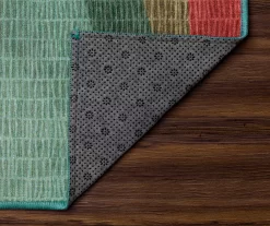 My Magic Carpet Cove Green Washable Area Rug -Home Decor Store 810537763 3