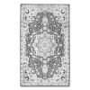 My Magic Carpet Parviz Gray Washable Area Rug