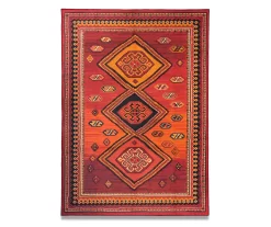 My Magic Carpet Phoenix Kilim Garnet Washable Area Rug -Home Decor Store 810537782 1