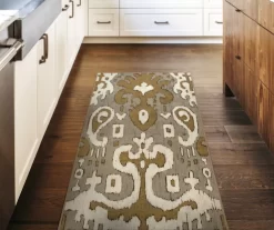 My Magic Carpet Ikat Washable Area Rug -Home Decor Store 810537785 2