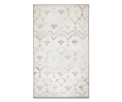 My Magic Carpet Leilani Damask Washable Area Rug -Home Decor Store 810537795 1