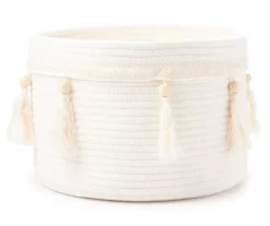Tassel Rope Storage Bin