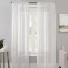 Real Living Bayview Textured Rod Pocket Sheer Curtain Panel