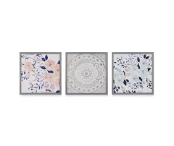 Summer Bliss 3-Piece Gel-Coated Wall Art Set