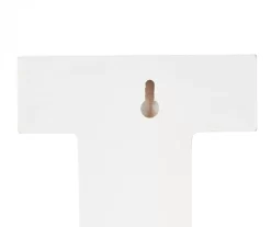 Monogram Gray Wash Tabletop Letter Plaque -Home Decor Store 810544006 2