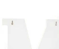 Monogram Gray Wash Tabletop Letter Plaque -Home Decor Store 810544008 2