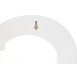 Monogram Gray Wash Tabletop Letter Plaque -Home Decor Store 810544074 2