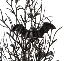 20" LED Bats Mini Halloween Tabletop Tree -Home Decor Store 810547840 3