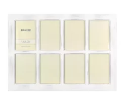 Whitewash 8-Opening Collage Picture Frame, (5" X 7")