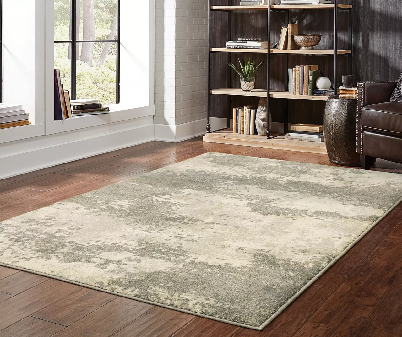 Caren Beige Modern Gradient Area Rug 9 Caren Beige Modern Gradient Area Rug - Image 9