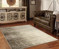 Caren Beige Modern Gradient Area Rug 36 Caren Beige Modern Gradient Area Rug -Home Decor Store 810551333 7