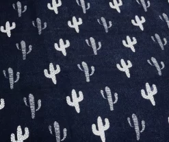 Navy & White Llama Pattern Block Full/Queen 5-Piece Quilt Set -Home Decor Store 810552997 31