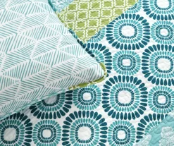 Bohemian Stripe Reversible 3-Piece Quilt Set -Home Decor Store 810553315 41