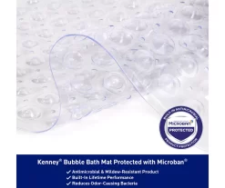 Clear Bubble Microban PVC Bath Mat -Home Decor Store 810553976 A8 2