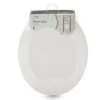 Real Living White Plastic Toilet Seat