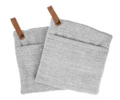 Cuisinart High-Rise Gray Texture-Stripe Holder, 2-Pack