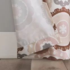 Rydell Sunset Rose Medallion Room-Darkening Grommet 4-Piece Curtain Panel Set, (84") 12 Rydell Sunset Rose Medallion Room-Darkening Grommet 4-Piece Curtain Panel Set, (84") -Home Decor Store 810559673 21