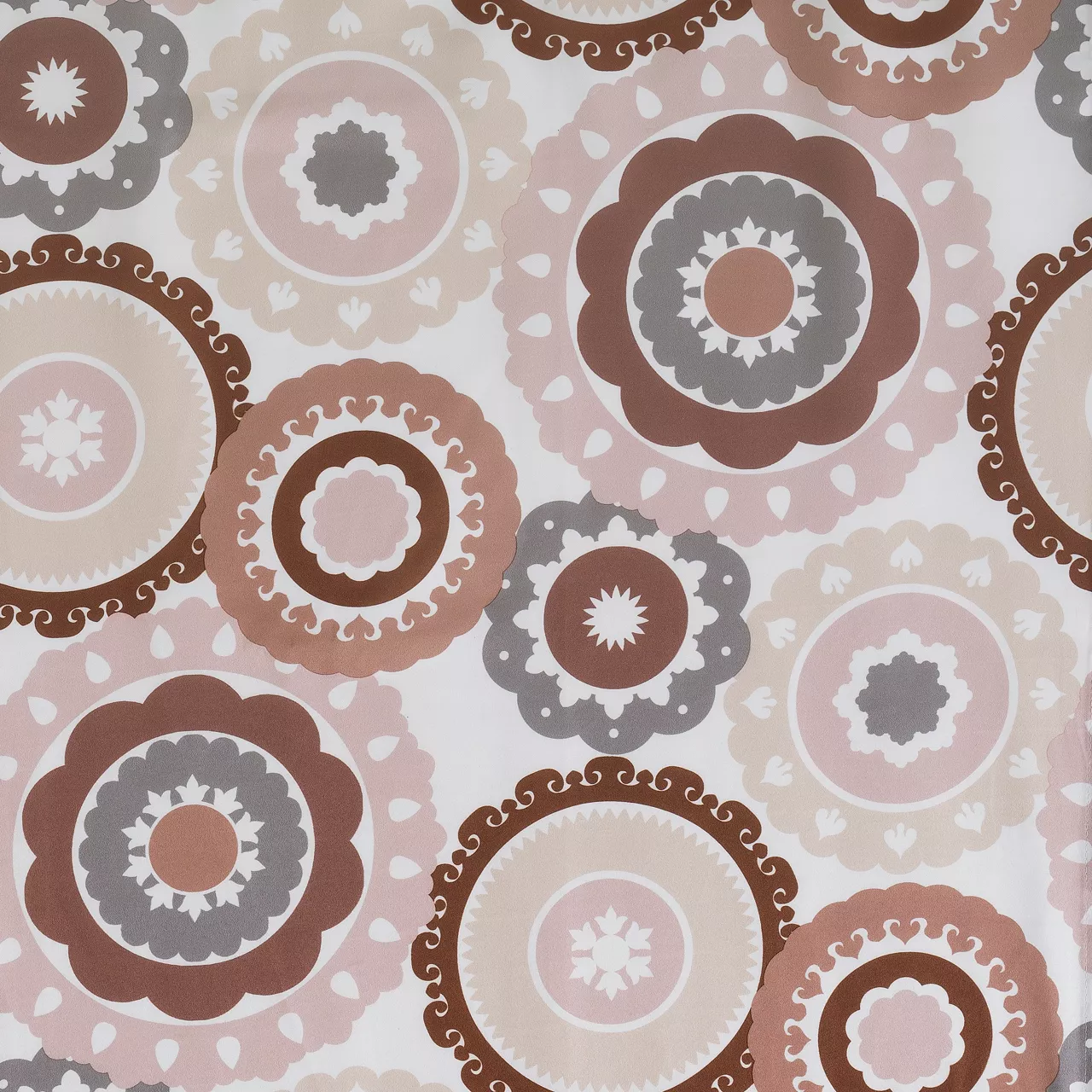 Rydell Sunset Rose Medallion Room-Darkening Grommet 4-Piece Curtain Panel Set, (84") 7 Rydell Sunset Rose Medallion Room-Darkening Grommet 4-Piece Curtain Panel Set, (84") - Image 7