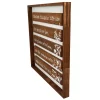 "Best Things In Life" Brown & White Raised Slat Decorative Plaque