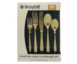 Gold Stanton 20-Piece Flatware Set